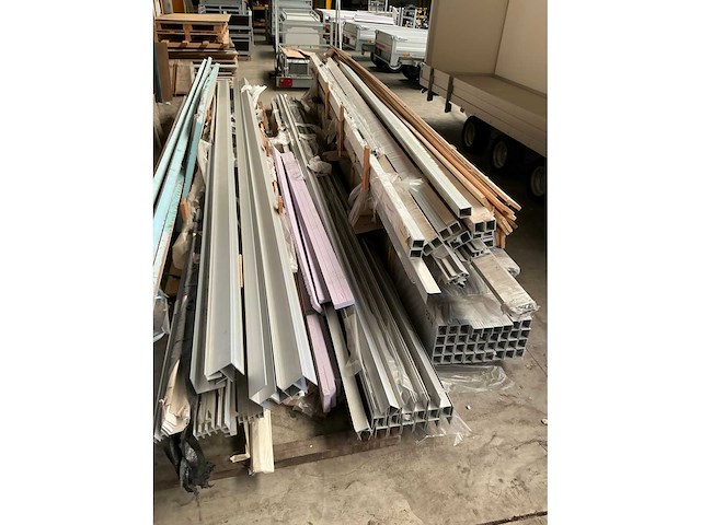 Partij diverse aluminium profielen - afbeelding 3 van  8