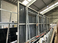 Partij diverse aluminiumplaten / profielen - afbeelding 1 van  10