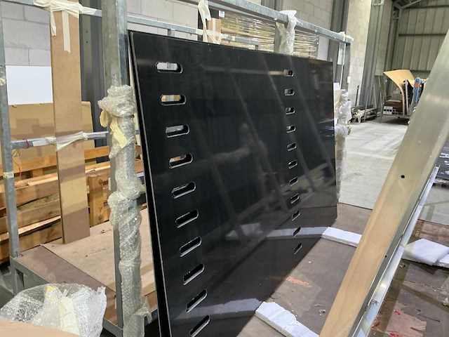 Partij diverse aluminiumplaten / profielen - afbeelding 4 van  10