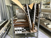 Partij diverse aluminiumplaten / profielen - afbeelding 7 van  10