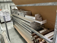 Partij diverse aluminiumplaten / profielen - afbeelding 8 van  10