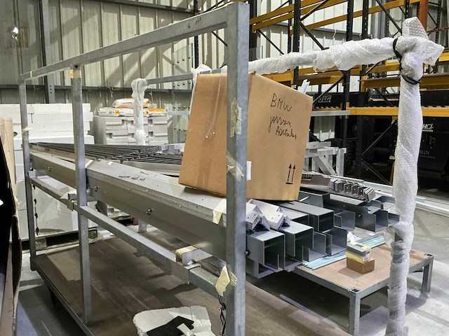 Partij diverse aluminiumplaten / profielen - afbeelding 9 van  10