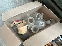 Partij diverse antiek en glaswerk - afbeelding 12 van  13