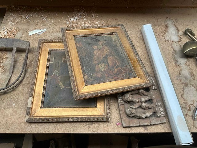 Partij diverse antiek en glaswerk - afbeelding 7 van  13