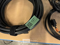 Partij diverse audio en licht kabels - afbeelding 5 van  6