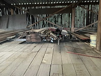 Partij diverse balken en planken - afbeelding 7 van  8