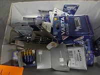 Partij diverse batterijen varta