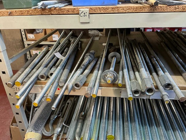 Partij diverse bevestigingsmaterialen en bouwtoebehoren - afbeelding 19 van  63