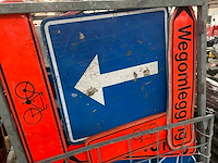 Partij diverse bewegwijzering - afbeelding 9 van  13