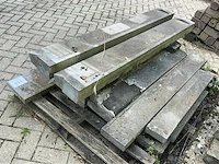 Partij diverse blauwe steen dorpels en vensterbanken - afbeelding 3 van  3