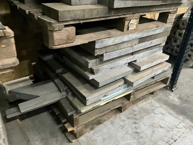 Partij diverse blauwsteen/natuursteen - afbeelding 11 van  16