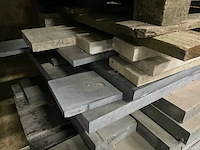 Partij diverse blauwsteen/natuursteen - afbeelding 7 van  16