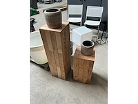 Partij diverse bloempotten - afbeelding 5 van  5