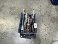 Partij diverse boren en beitels - afbeelding 1 van  3