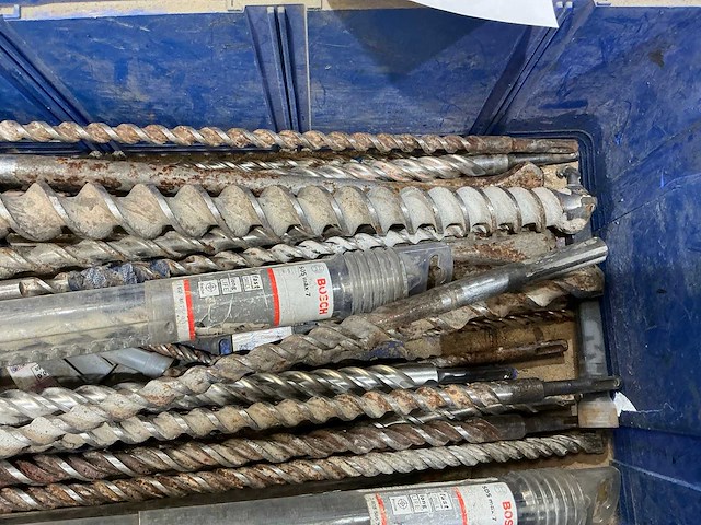 Partij diverse boren en beitels - afbeelding 2 van  3