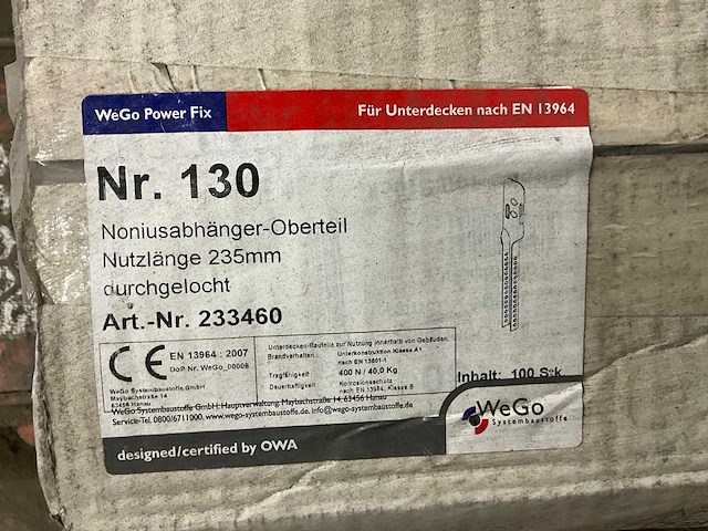 Partij diverse bouw- en bevestigingsmaterialen - afbeelding 3 van  10