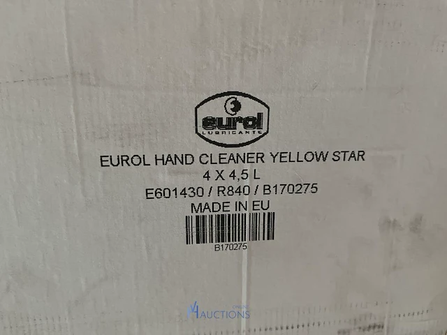 Partij diverse chemicaliën en smeermiddelen eurol - afbeelding 13 van  28
