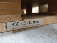 Partij diverse deuren & deuromlijstingen 2x ei1 30 - afbeelding 5 van  9