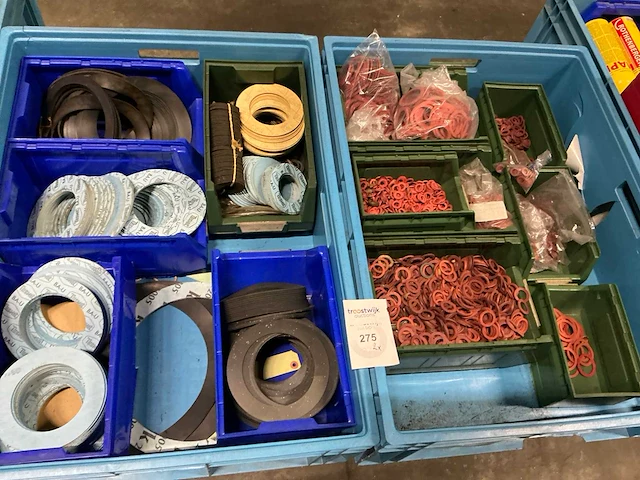 Partij diverse dichtingsringen - afbeelding 1 van  9