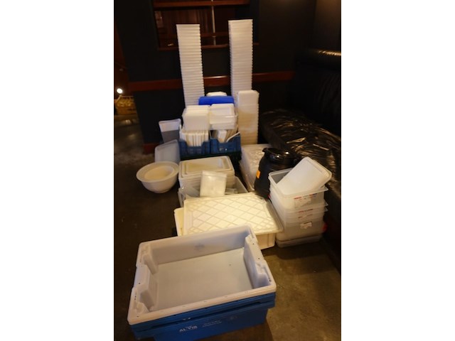 Partij diverse dozen/potten - afbeelding 1 van  8