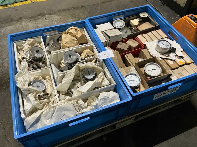 Partij diverse druk- en thermometers - afbeelding 2 van  10