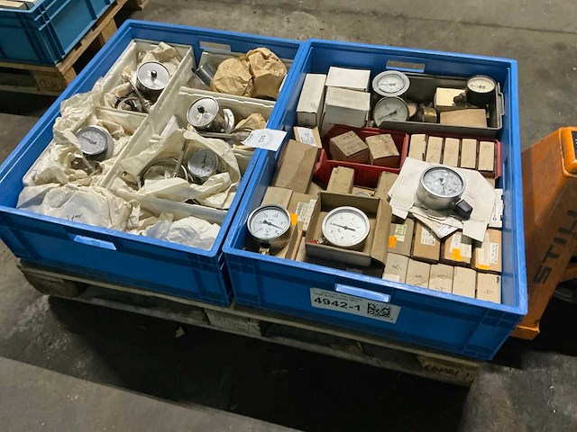 Partij diverse druk- en thermometers - afbeelding 3 van  10