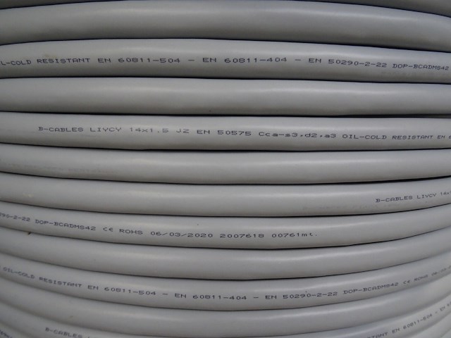Partij diverse elektriciteitskabel - afbeelding 6 van  7