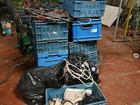 Partij diverse elektriciteitskabels