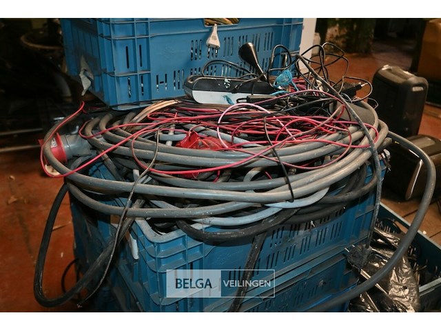 Partij diverse elektriciteitskabels - afbeelding 5 van  6