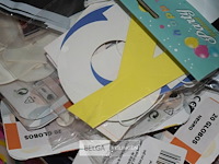 Partij diverse feestartikelen ballonnen, kaartjes,.. - afbeelding 4 van  5