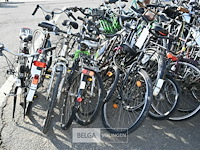 Partij diverse fietsen