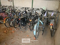 Partij diverse fietsen