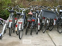 Partij diverse fietsen