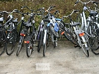 Partij diverse fietsen