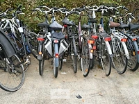 Partij diverse fietsen
