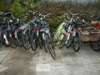 Partij diverse fietsen