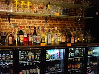 Partij diverse flessen sterke drank