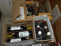 Partij diverse flessen wijn en sterke drank, o.a. château margaux, parliament - afbeelding 4 van  4