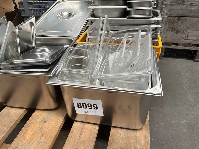 Partij diverse gastronormbakken - afbeelding 12 van  22