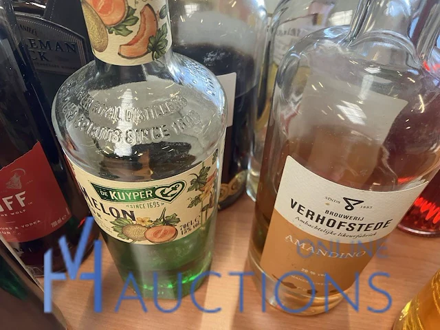 Partij diverse geestrijke dranken - afbeelding 12 van  14