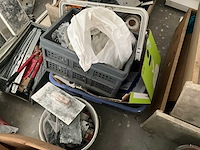 Partij diverse gereedschappen en bouwmaterialen - afbeelding 24 van  27