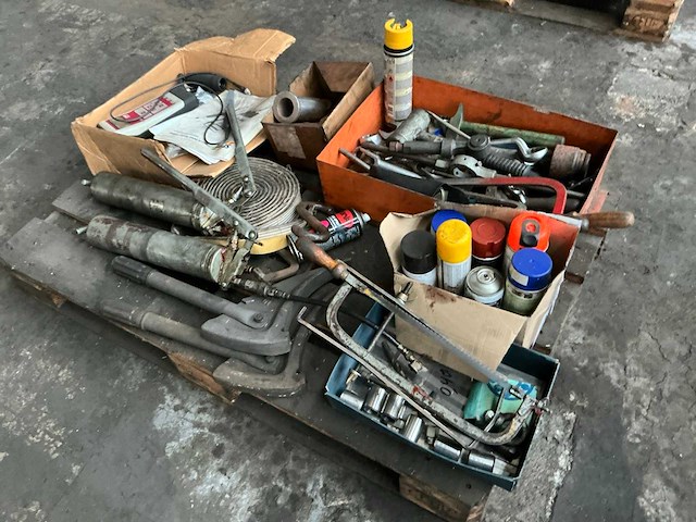 Partij diverse gereedschappen en onderdelen - afbeelding 2 van  7