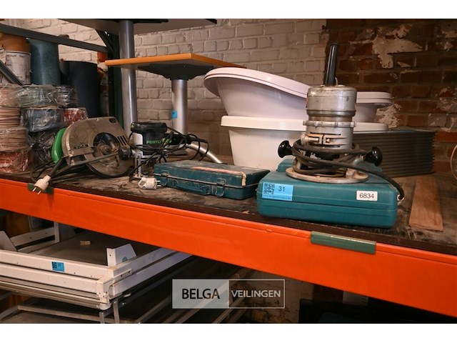 Partij diverse gereedschapsmachines - afbeelding 1 van  11