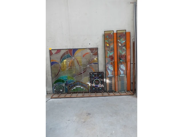 Partij diverse glasramen - afbeelding 1 van  7