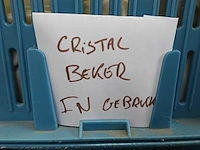 Partij diverse glazen en cristal bekers - afbeelding 10 van  21
