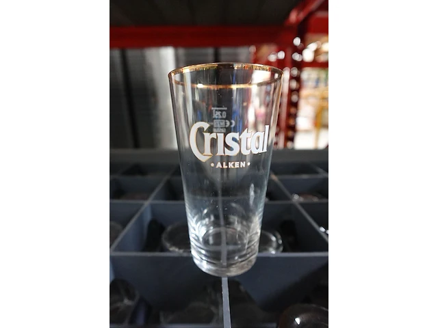 Partij diverse glazen en cristal bekers - afbeelding 15 van  21