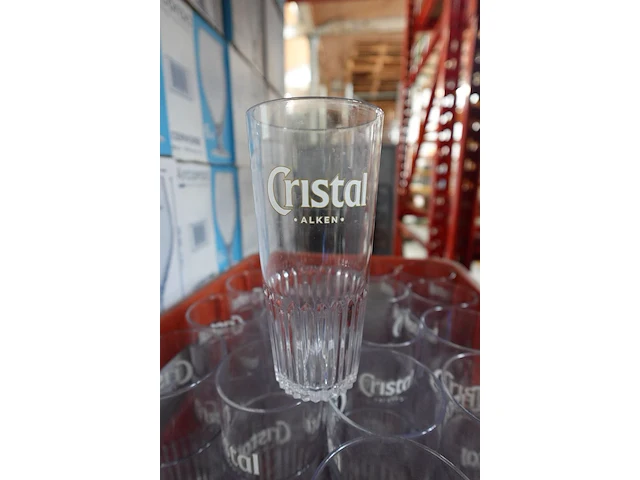 Partij diverse glazen en cristal bekers - afbeelding 17 van  21