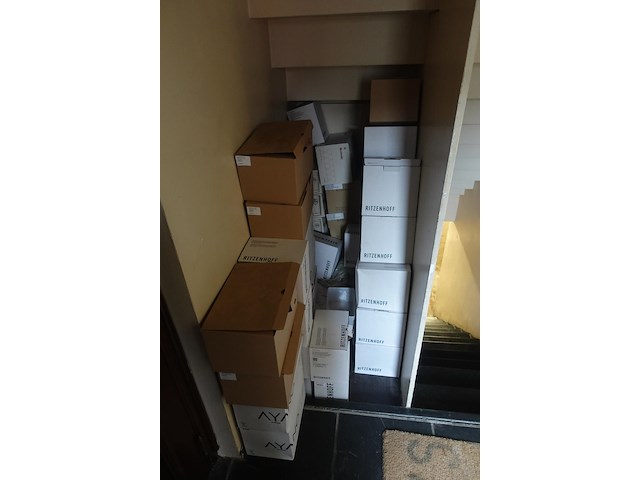 Partij diverse glazen - afbeelding 1 van  3