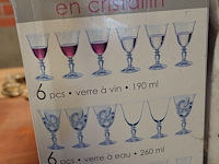 Partij diverse glazen - afbeelding 2 van  4