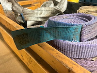 Partij diverse hijsbanden (circa 35 stuks) en toebehoren - afbeelding 2 van  8